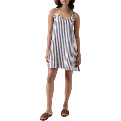 Reistor Short Tent Dress With Back Tie In Multi