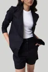 Reistor Summer Heat Blazer In Black In Blue