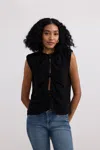 Reistor The Knot-so-basic Top In Black