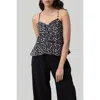 Reistor V-neck Camisole With Lace In S26/monochrome Medley