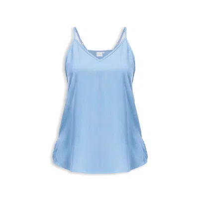 Reistor Women's Blue Endless Sunday Top In Denim