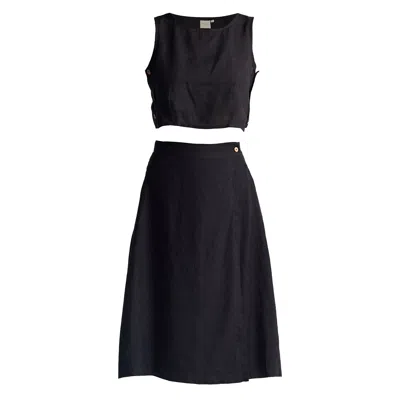 Reistor Women's Breezy Summer Set In Black