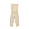 Reistor Women's Brown Evening Chai Sand Jumpsuit In Brown