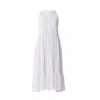 Reistor Sleeveless Easy Maxi Dress In White