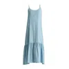 Reistor Flowy Maxi With Adjustable Straps In Blue