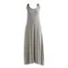 Reistor Women's Green Tie-detail Maxi Dress In Light Olive In Green