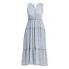 Reistor Women's Perfect Resort Floral Maxi In Periwinkle Blue In Blue