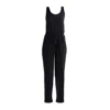 Reistor Women's Relaxed Drawstring Jumpsuit In Black