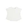 Reistor Women's Sandcastle Saturdays White Hemp Top In White