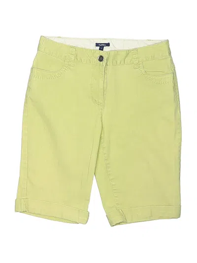 Pre-owned Reitmans Khaki Shorts In Green