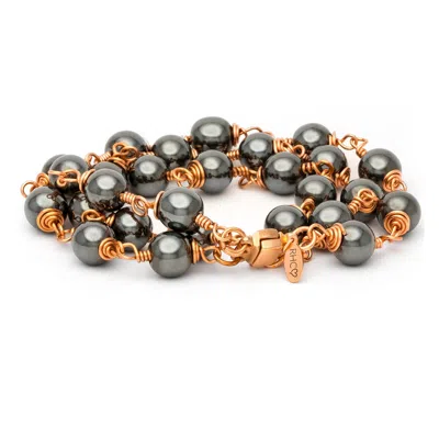 Rejected Hearts Club Women's Black Heiress Bracelet