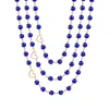Rejected Hearts Club Women's Blue Azule Socialite Necklace In Blue