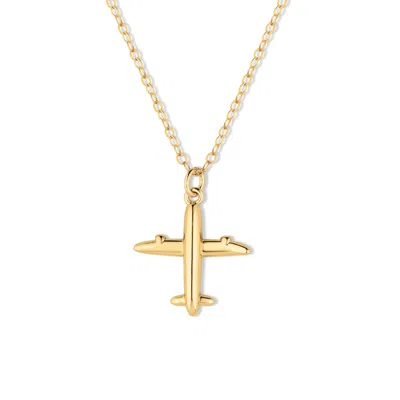 Rejected Hearts Club Women's Catch Flights & Feelings Gold Filled Necklace