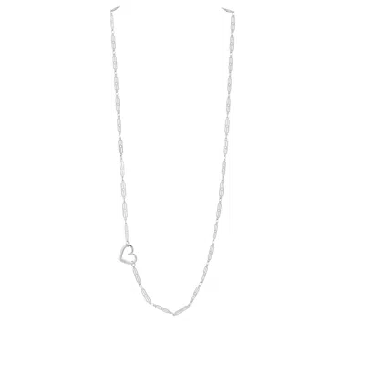 Rejected Hearts Club Women's Con Amor Necklace Silver