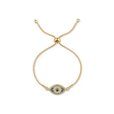 Rejected Hearts Club Women's Gold / Green Intuition Bracelet In Multi