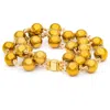 Rejected Hearts Club Women's Gold / Rose Gold Goldie Bracelet In Gold