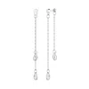 Rejected Hearts Club Women's Last Tear Drop Earrings -silver In Metallic