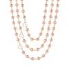 Rejected Hearts Club Women's Rose Gold Rose Hematite Socialite Necklace In Gold