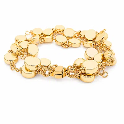 Rejected Hearts Club Women's What Golds Around Comes Around Coin Bracelet
