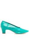 Rejina Pyo 50mm Soft Pumps In Green