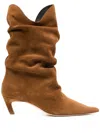 Rejina Pyo 60mm Slouchy Boots In Brown