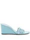 Rejina Pyo 80mm Kyle Sandals In Blau