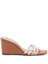 Rejina Pyo 80mm Kyle Sandals In Brown