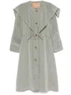 Rejina Pyo Alana Trench Coat In Grey
