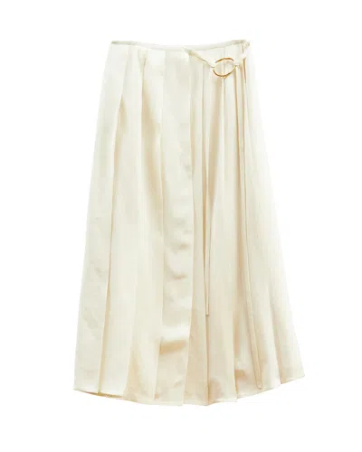 Rejina Pyo Alice Skirt In Viscose Off-white