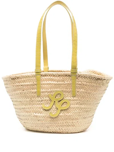 Rejina Pyo Basket Tote Bag In Neutrals