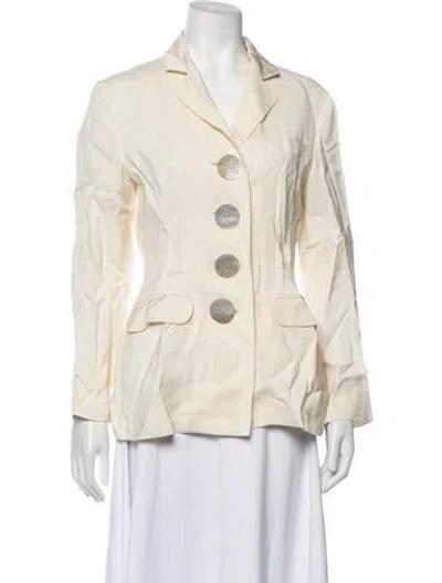 Pre-owned Rejina Pyo Blazer In Neutrals