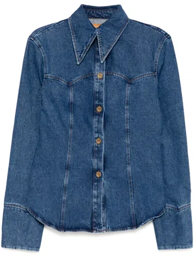Rejina Pyo Camilla Shirt In Blue