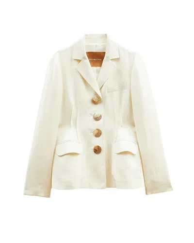 Rejina Pyo Etta Jacket In White