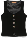 Rejina Pyo Eunice Vest In 黑色