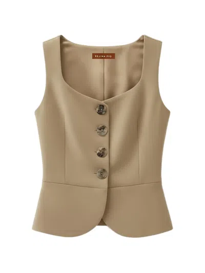 Rejina Pyo Eunice Vest In Brown