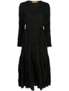 Rejina Pyo Irena Wickelkleid In Black