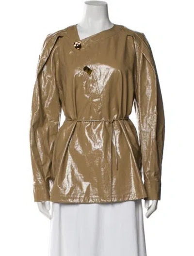 Pre-owned Rejina Pyo Jacket In Neutral