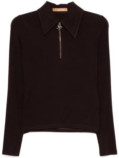 Rejina Pyo Jasmine Top In Brown