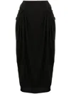 Rejina Pyo Karla Ruched Skirt In Black