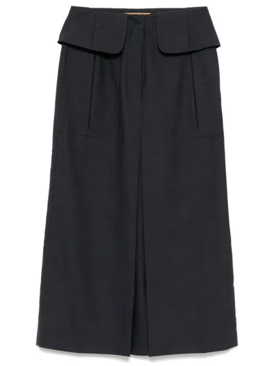 Rejina Pyo Lila Skirt In Grau