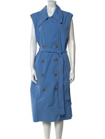 Pre-owned Rejina Pyo Midi Length Dress In Blue