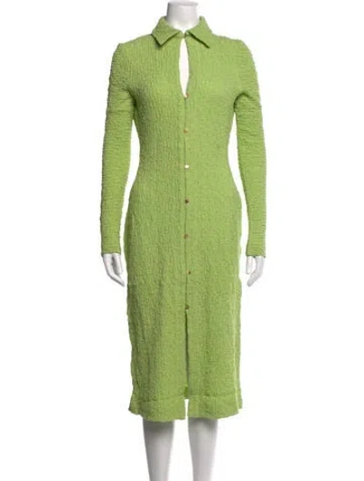 Pre-owned Rejina Pyo Midi Length Dress W/ Tags In Green
