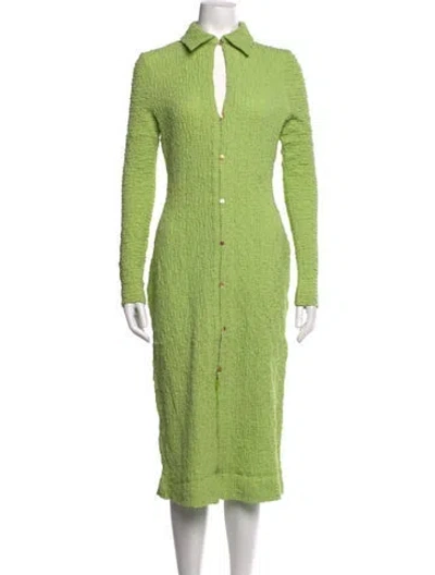 Pre-owned Rejina Pyo Midi Length Dress W/ Tags In Green