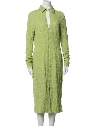 Pre-owned Rejina Pyo Midi Length Dress W/ Tags In Green