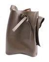 Rejina Pyo Midi Marlene Bucket Bag In Brown Leather In Brown
