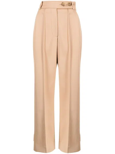 Rejina Pyo Hose Mit Weitem Bein In Brown