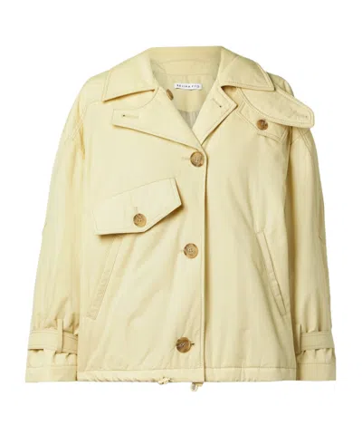Rejina Pyo Padded Organic Cotton Jacket In Yellow