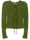 Rejina Pyo Robyn Cardigan In Green