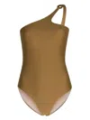 Rejina Pyo Sienna One-piece Swimsuit In Brown