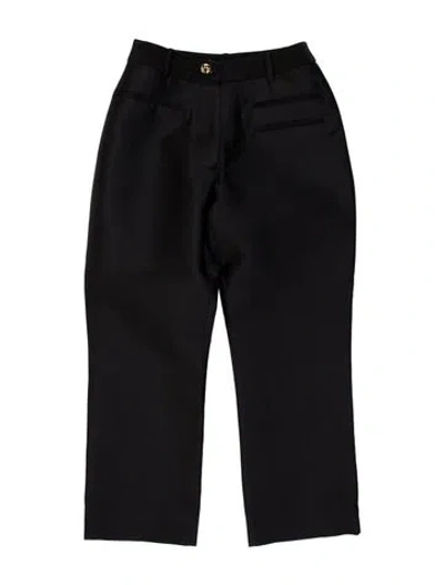Pre-owned Rejina Pyo Straight Leg Pants In Black